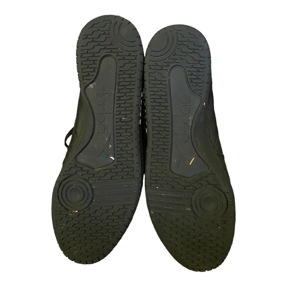 Diadora Black Classic Sneakers SZ 11.5 - Picture 4 of 6